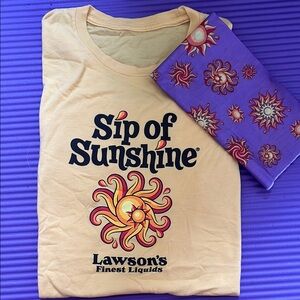 Sip of Sunshine t shirt and seamless neck bandana